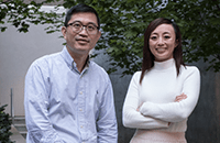 A photo of Q. Richard Lu, PhD and Lai Man Wu, PhD.