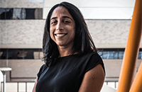 A photo of Theresa Alenghat, VMD, PhD.