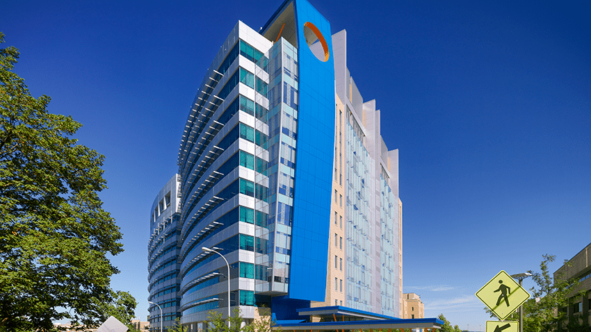 The Clinical Sciences Pavilion at Cincinnati Children's.