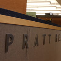 image in the Edward L Pratt Library.