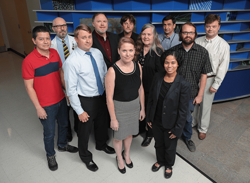 A photo of faculty members from Center for Autoimmune Genomics and Etiology.