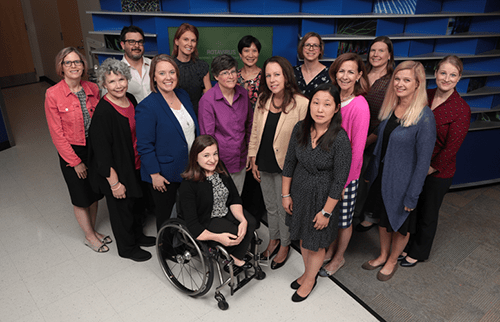 A photo of faculty members from Developmental and Behavioral Pediatrics.