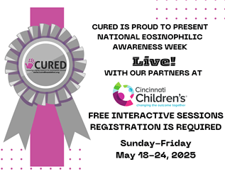 National Eosinophil Awareness Week LIVE Info.