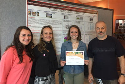 Poster of Distinction at Nutrition Research Day 2017.