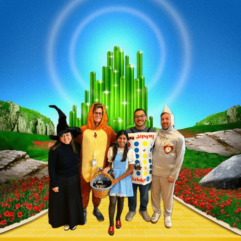 Halloween Wizard of Oz costumes.