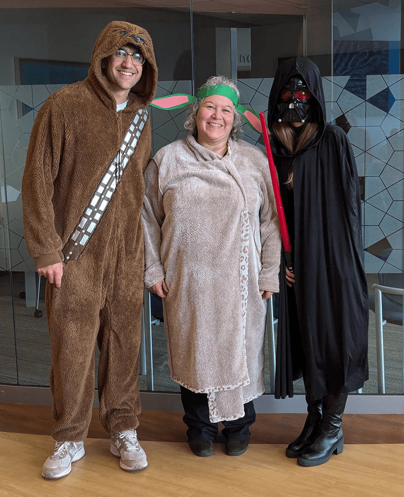 Halloween Star Wars costumes.