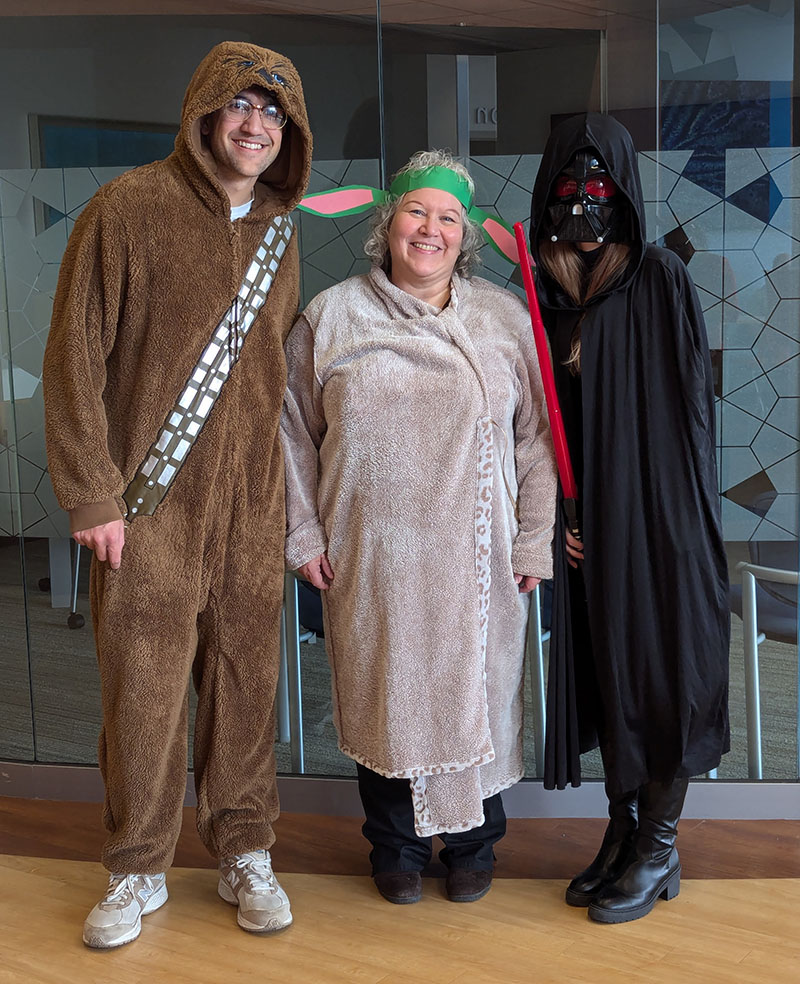 Halloween Star Wars costumes.