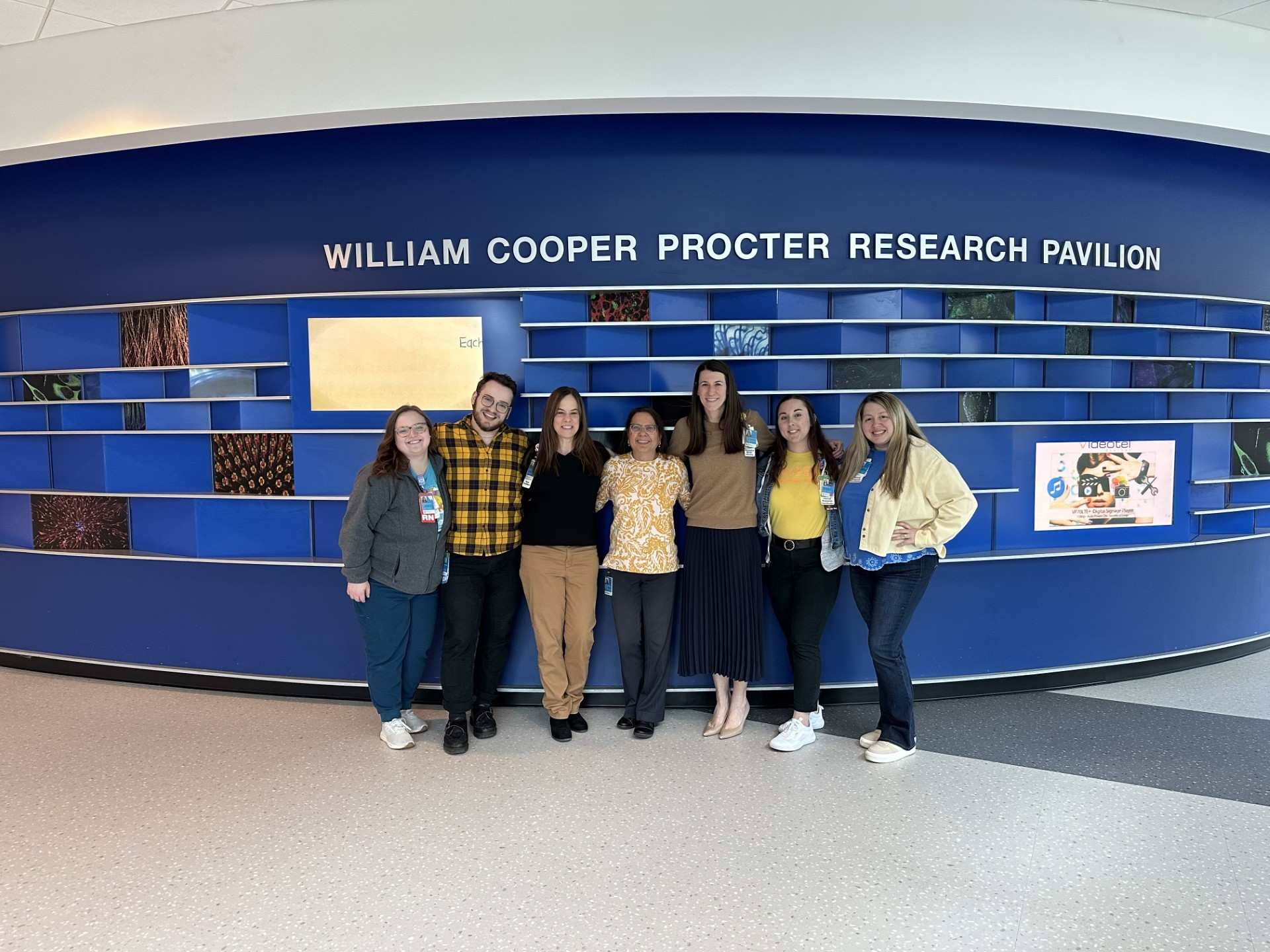 A photo of the sunbeam team.