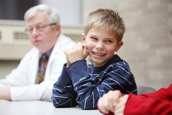 doctor and patient.