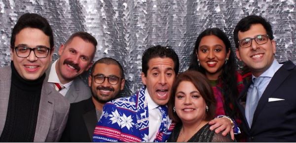 The Cardiothoracic Surgery Research team gathered at the annual Heart Institute holiday party.