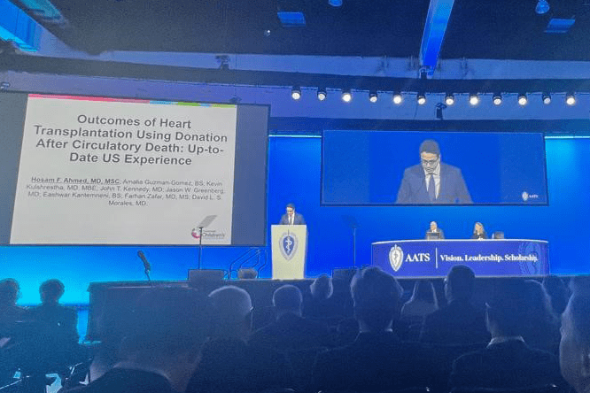 Researchers present their findings of a study on donation after circulatory death.