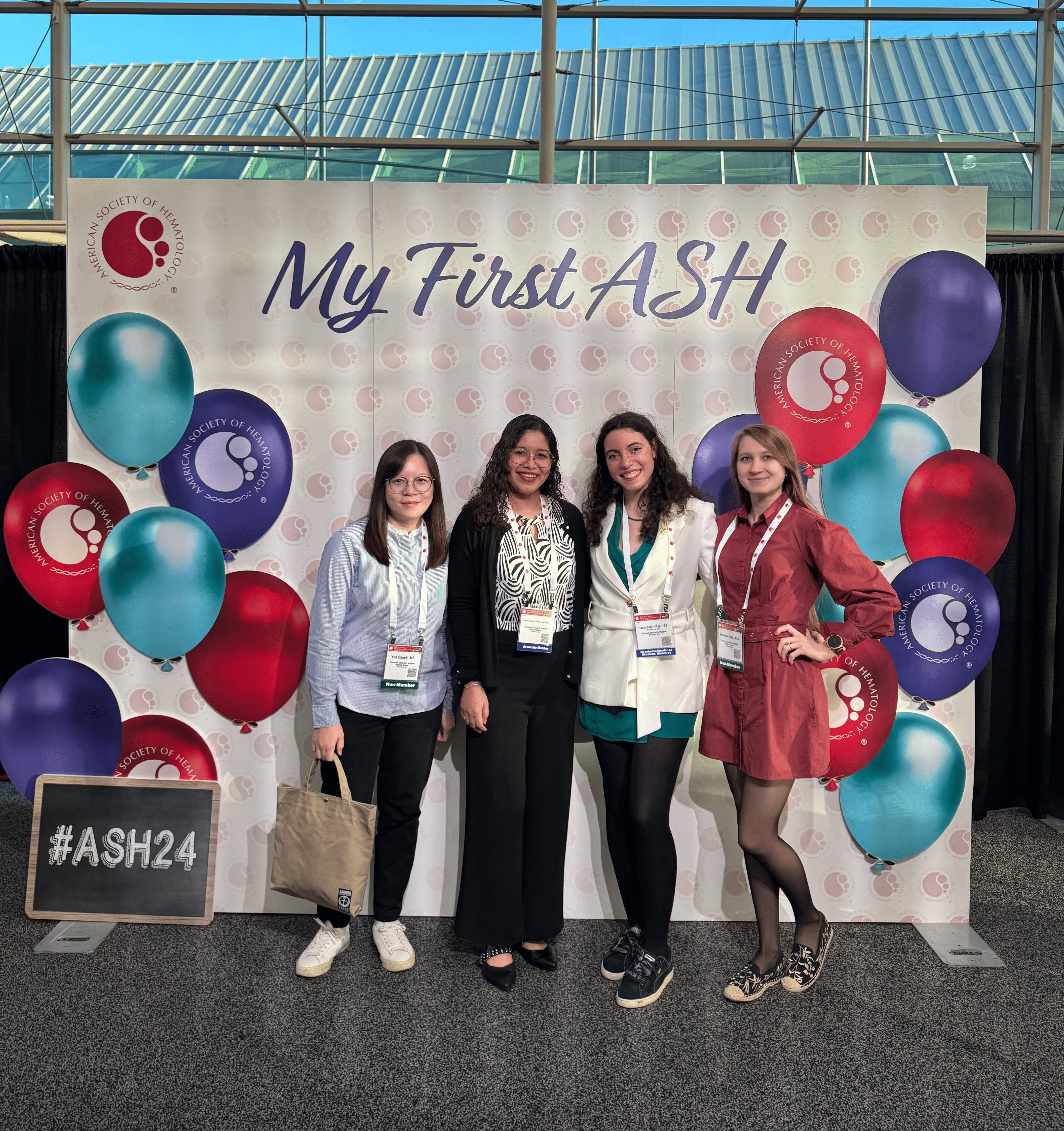 Jones Lab group photo at ASH 2024.