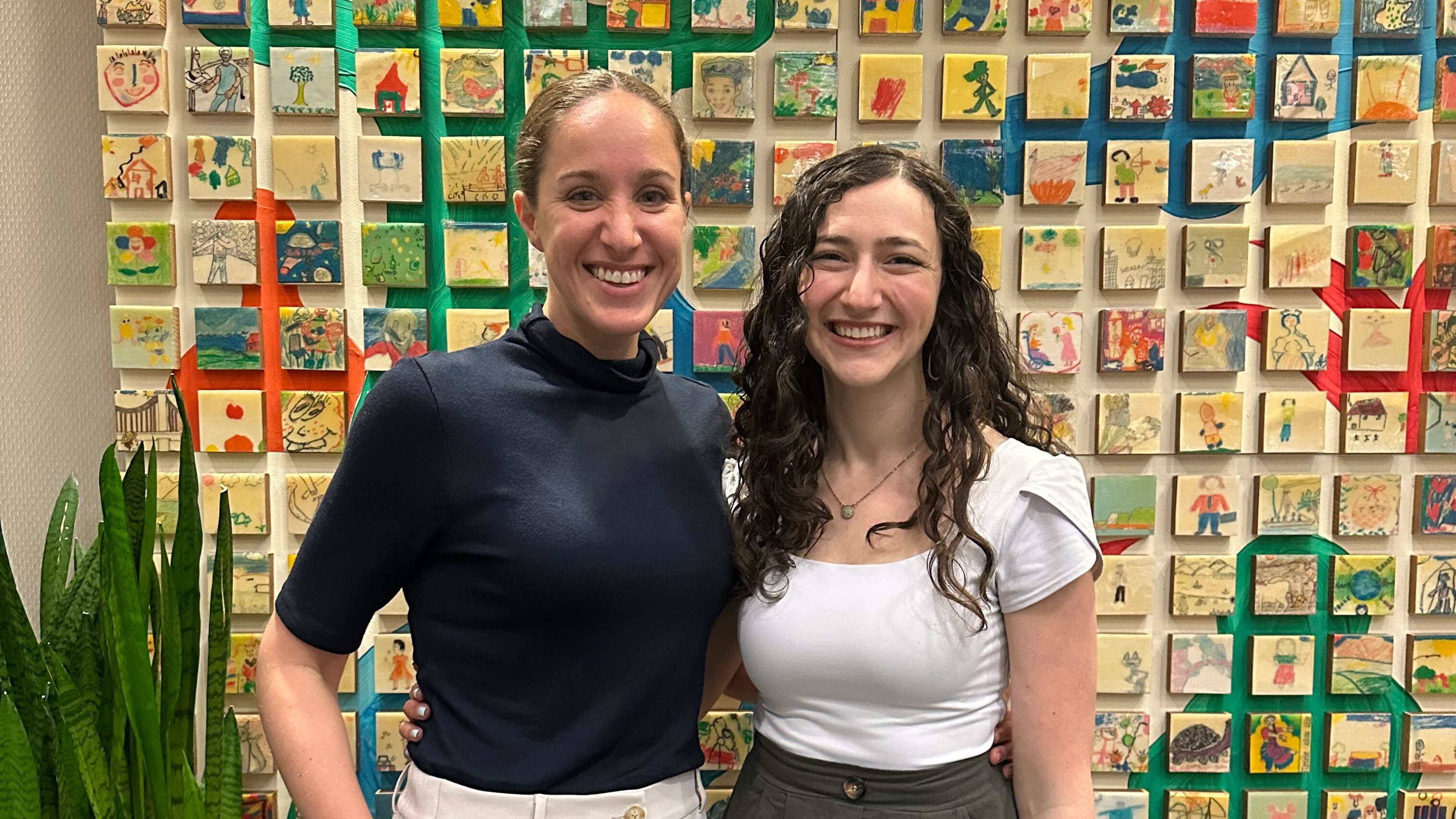 Morgan and Dr. Miles at Morgan's graduation.