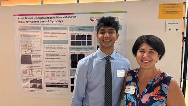 Dhanush presenting at 2025 SURF Program Capstone Event.