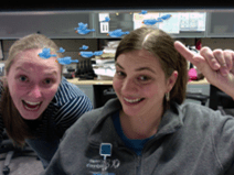 An image of Kari Seedle and Shannon Romer.