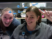 An image of Kari Seedle and Shannon Romer.