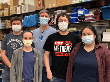 A photo of Dr. Crone and his lab members.