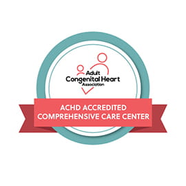 The ACHD Accredited Comprehensive Care Center badge.