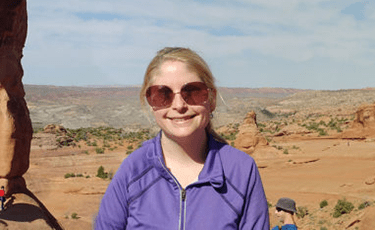 A photo of an ACHD patient at Cincinnati Children's.