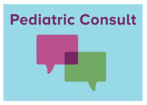 Pediatric consult graphic.