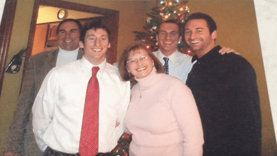 Matthew and his family.