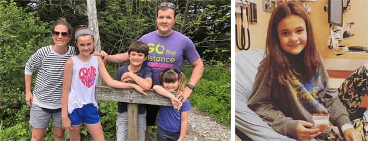 Lillian and her family. 