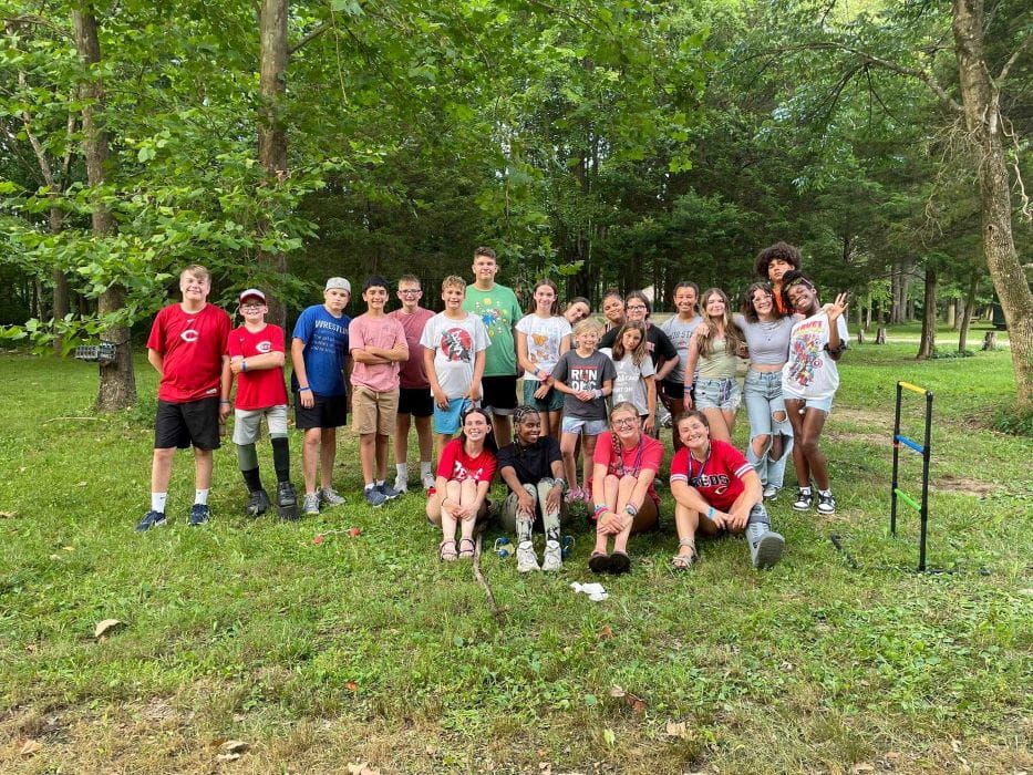 Group photo of campers.
