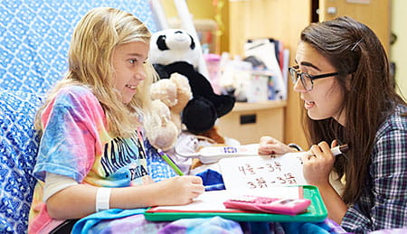 The Hospital School Program at Cincinnati Children's helps your child keep up with schoolwork.