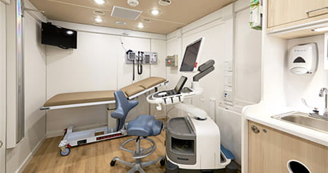 Heart Clinic on the Mobile Care Center.