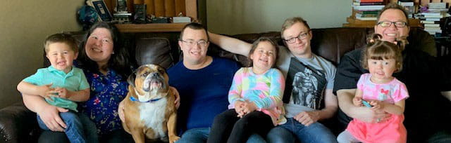 Trombley family photo.