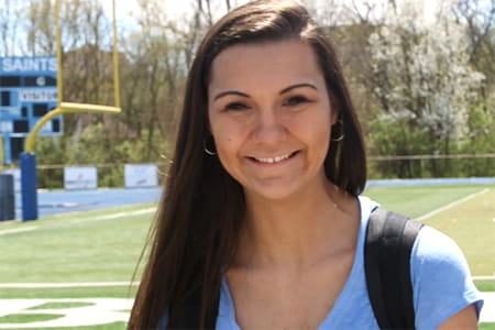 Sarah Wilson, 19, Epilepsy patient.