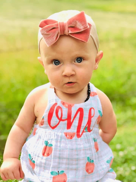 Everly's first birthday.