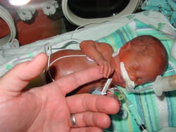 Caleb, one month old.