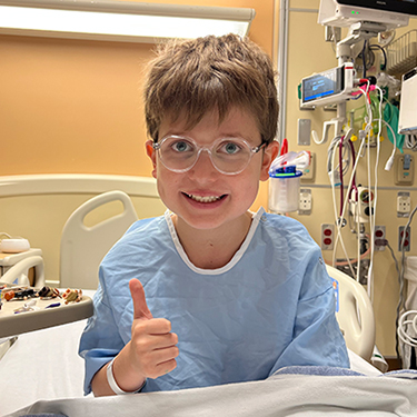 Harding gives a thumbs up.