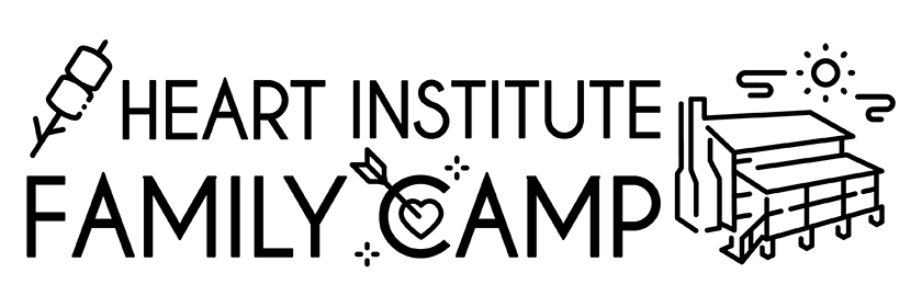 The Heart Institute Family Camp graphic.