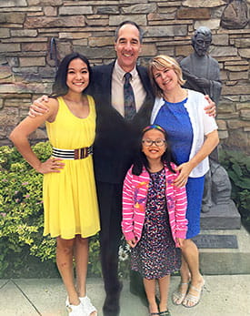 The Traficanti family. 