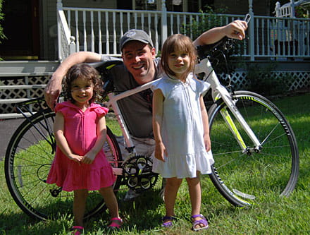 Miabelle, Olivier and Noelie.