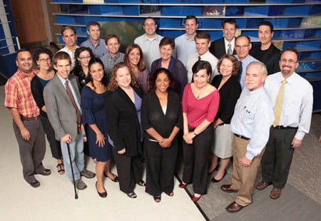 Some members of the Anderson Center.