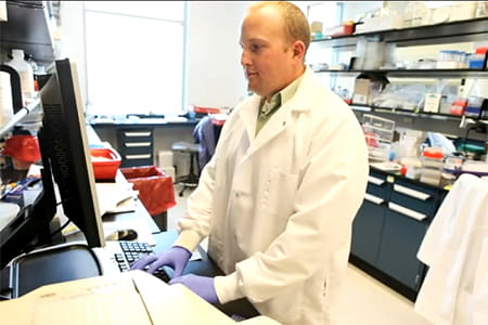 Dunn, 35, now a nurse at Cincinnati Children's.