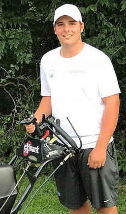 Brady Walz, diagnosed with pre-B acute lymphoblastic leukemia.