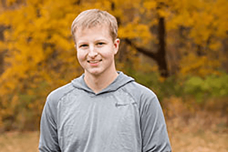 Timothy, 20, is looking forward to a career in cyber security.