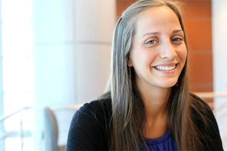 Julie Bonn, Liver Transplant patient, smiling.