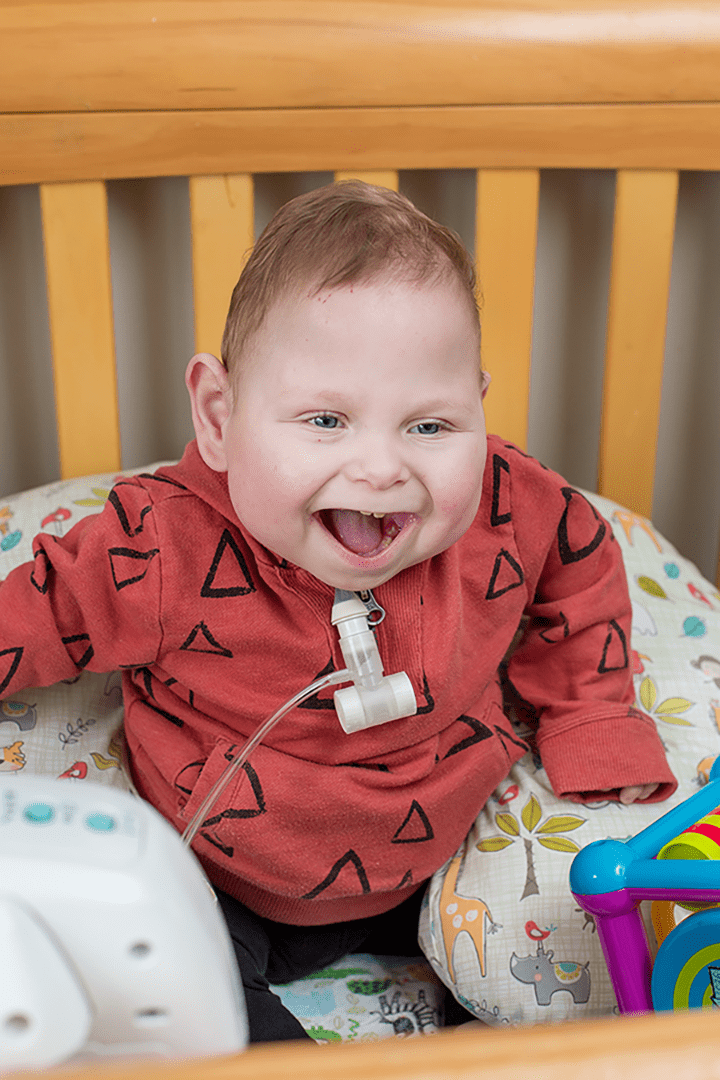 A photo of a NICU graduate.