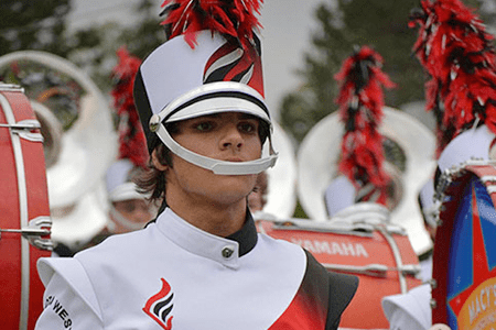 Jack plays in the band.