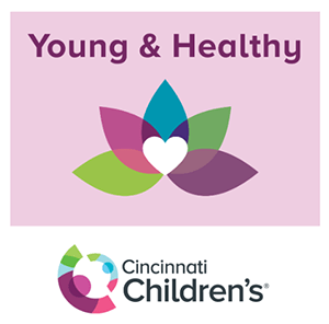 Young and Healthy podcast logo.