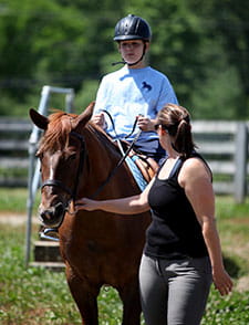 Hippotherapy is “treatment with the help of the horse."
