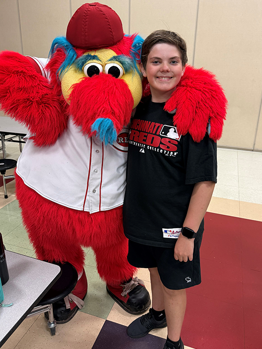 Ben with Gapper.