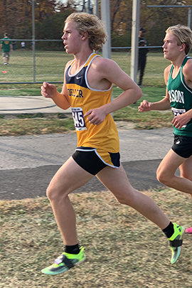 Owen runs.