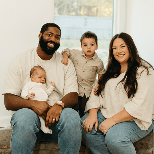 Miller and his family.