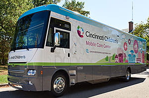 Cincinnati Children's Mobile Care Center.